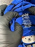 Child of Mine by Carter's 100% Cotton Stripes Graphic Blue Pullover Hoodie Size Newborn - photo 3