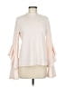Leith Ivory Long Sleeve Blouse Size M - photo 1