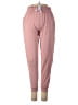 Real Essentials Solid Pink Casual Pants Size M - photo 1