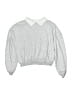 H&M Silver Pullover Sweater Size 12 - 14 - photo 1