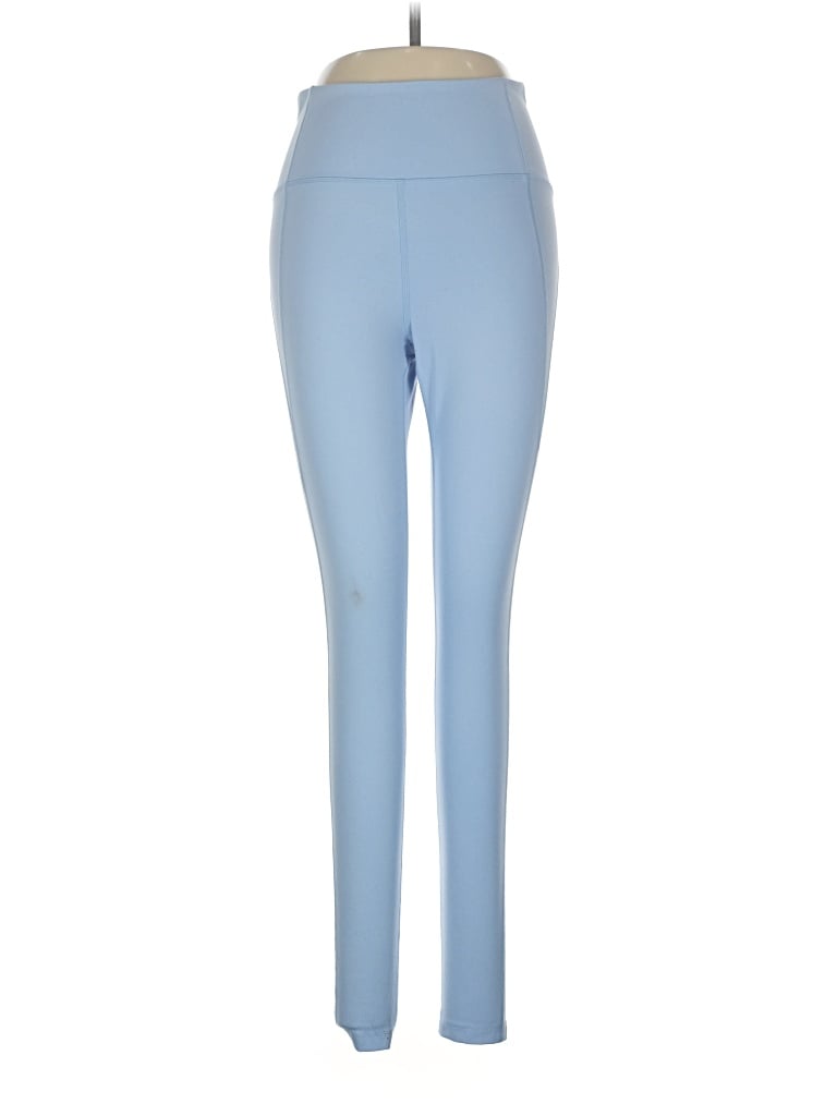 Pre-owned Girlfriend Collective Active Pants In Blue