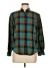 John Henry Plaid Green Long Sleeve Button-Down Shirt Size 6 - photo 1