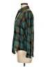 John Henry Plaid Green Long Sleeve Button-Down Shirt Size 6 - photo 5