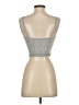 Shein Silver Sleeveless Top Size S - photo 2