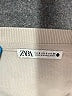Zara Silver Short Sleeve Top Size S - photo 7