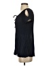 Melissa Paige 100% Polyester Black Short Sleeve Top Size XS - photo 5