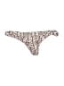 Assorted Brands Chevron-herringbone Ivory Swimsuit Bottoms Size S - photo 1