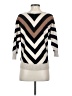 Love Scarlett Chevron-herringbone Tan Pullover Sweater Size S - photo 2