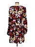Hinge 100% Viscose Floral Brown Casual Dress Size S - photo 2