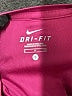 Nike 100% Polyester Pink Long Sleeve Top Size S - photo 7