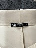 Zara Solid Tan Ivory Formal Skirt Size M - photo 4