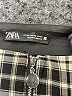 Zara Plaid Black Casual Pants Size XS - photo 4