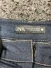 Zara Solid Black Blue Casual Pants Size XS - photo 4