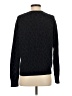 Aqua Animal Print Black Pullover Sweater Size S - photo 2