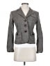 Banana Republic Tweed Gray Wool Blazer Size 4 - photo 1
