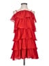 Sincerely Jules 100% Polyester Red Cocktail Dress Size XS - photo 1