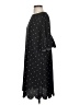 Tickled Teal 100% Polyester Polka Dots Black Casual Dress Size S - photo 5