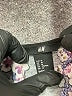H&M Floral Black Casual Dress Size M - photo 7