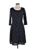 Le Lis Polka Dots Black Casual Dress Size L - photo 1