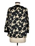 Z Zamrie 100% Polyester Black 3/4 Sleeve Blouse Size M - photo 2