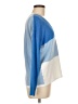 Red Haute Color Block Blue Pullover Sweater Size M - photo 4