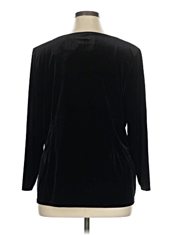 Bob Mackie Long Sleeve Blouse (view 2)