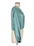 Worth Teal Long Sleeve Blouse Size 10 - photo 4