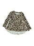 Kidgets Animal Print Gold Long Sleeve Blouse 12-18 MO / 18 MO - photo 1