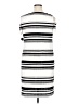 Studio One 100% Polyester Stripes White Casual Dress Size 14 - photo 2