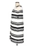 Studio One 100% Polyester Stripes White Casual Dress Size 14 - photo 5