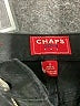 Chaps Solid Black Denim Skirt Size 6 - photo 4
