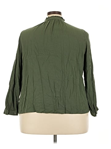 Style&Co 3/4 Sleeve Button-Down Shirt (view 2)