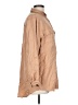 Time and Tru 100% Lyocell Solid Tan Long Sleeve Button-Down Shirt Size L - photo 4