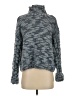 Ramy Brook Tweed Blue Turtleneck Sweater Size S - photo 1