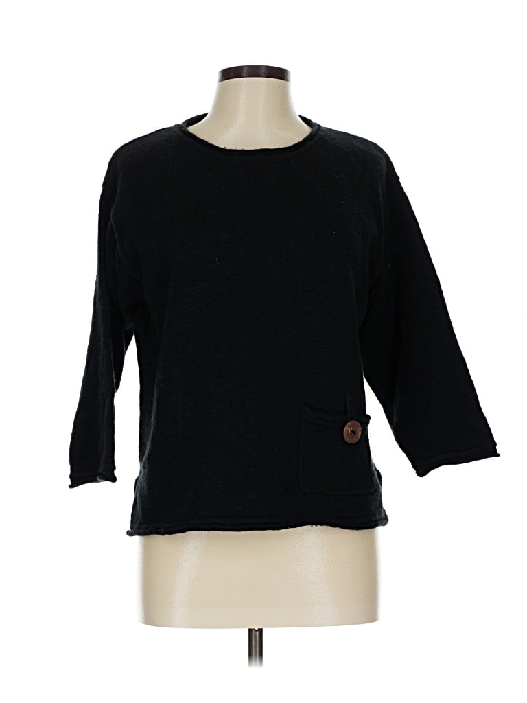 Pre-owned Lulu-b Pullover Sweater In Black