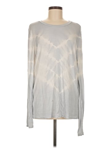 Aqua Long Sleeve T-Shirt (view 1)