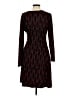 NY Collection Graphic Black Cocktail Dress Size M - photo 2