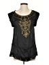 Assorted Brands Black Short Sleeve Blouse Size S - photo 1