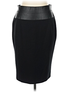 Akris Punto Faux Leather Skirt