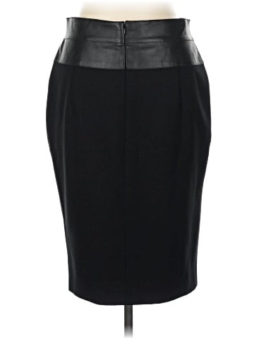 Akris Punto Faux Leather Skirt (view 2)