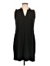 MICHAEL Michael Kors Solid Black Casual Dress Size M - photo 1