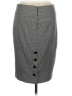 Express Design Studio Houndstooth Gray Casual Skirt Size 8 - photo 2