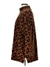 Jason Maxwell Animal Print Brown Turtleneck Sweater Size L - photo 5