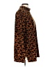 Jason Maxwell Animal Print Brown Turtleneck Sweater Size L - photo 4