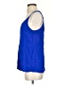 Entro Blue Sleeveless Blouse Size S - photo 5