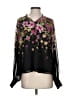 Joie 100% Polyester Black 3/4 Sleeve Blouse Size S - photo 1