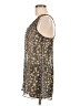 Fire Los Angeles Silver Sleeveless Blouse Size M - photo 5