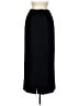 Yansi Fugel 100% Polyester Solid Black Formal Skirt Size 10 - photo 2