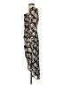 FLORET STUDIOS 100% Polyester Floral Black Casual Dress Size S - photo 5