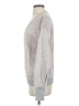 Albert Nipon 100% Cotton Animal Print Gray Pullover Sweater Size S - photo 5